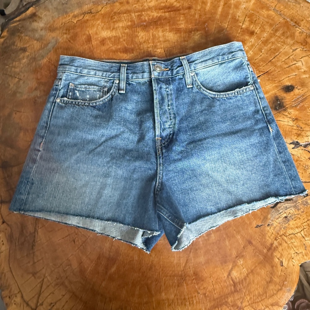 Hudson Lori Denim Blue Women's Shorts size 30 in good used condition